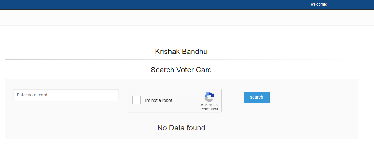 Krishak Bandhu Status Check By Voter Card